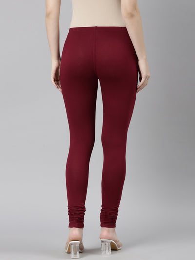 Neeru's Maroon Color Legging