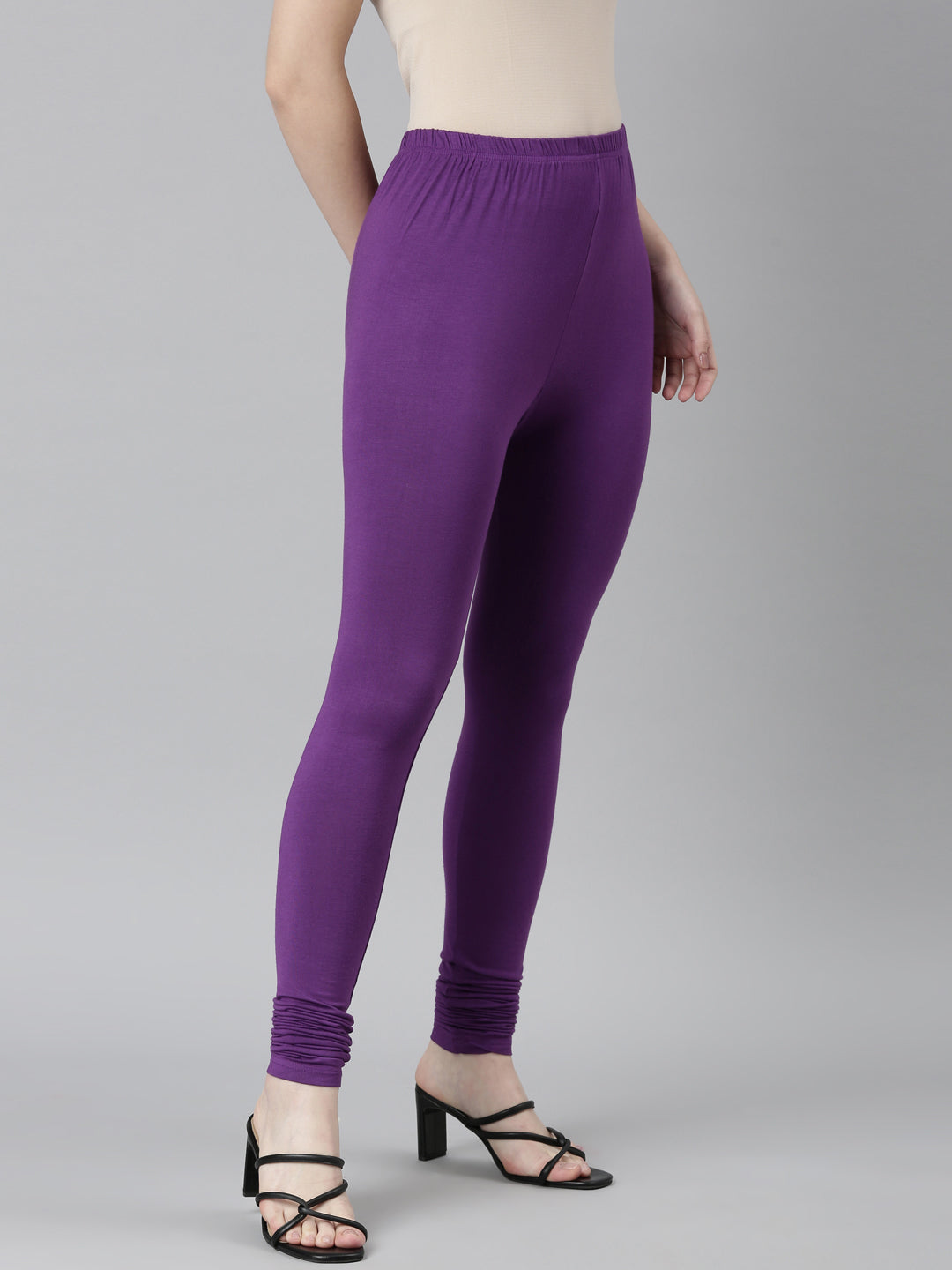 Neeru's Purple Color Legging