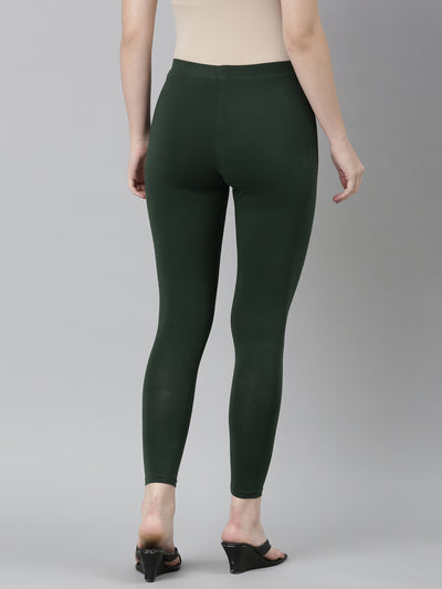 Neeru's Green Color Legging