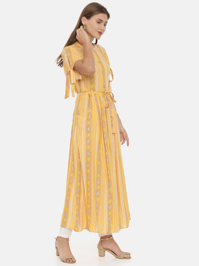 Neeru's Amber Printed Anarkali Kurta