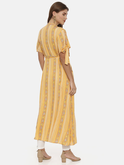 Neeru's Amber Printed Anarkali Kurta